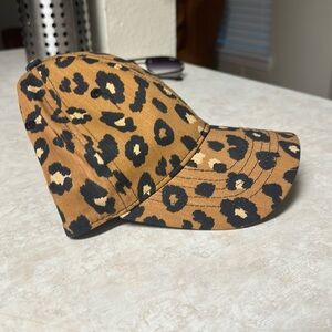 Leopard Print Cap